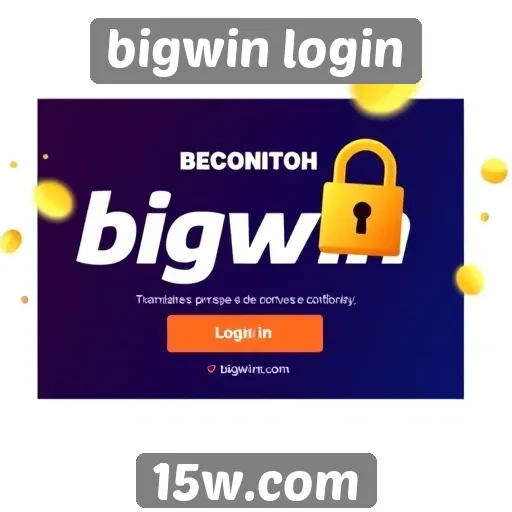 Como o bigwin login garante segurança nas transações